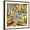 Brown Frame, variant on Art.com Vintage Collage - European Travel Art Print by Maugli-l, 16" x 16"