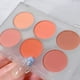 thumbnail image 5 of Paleta de rubor facial, paleta de rubor de 6 colores, belleza facial, maquillaje cosmético, rubor, paleta de rubor colorida, confiable y duradera, 5 of 5