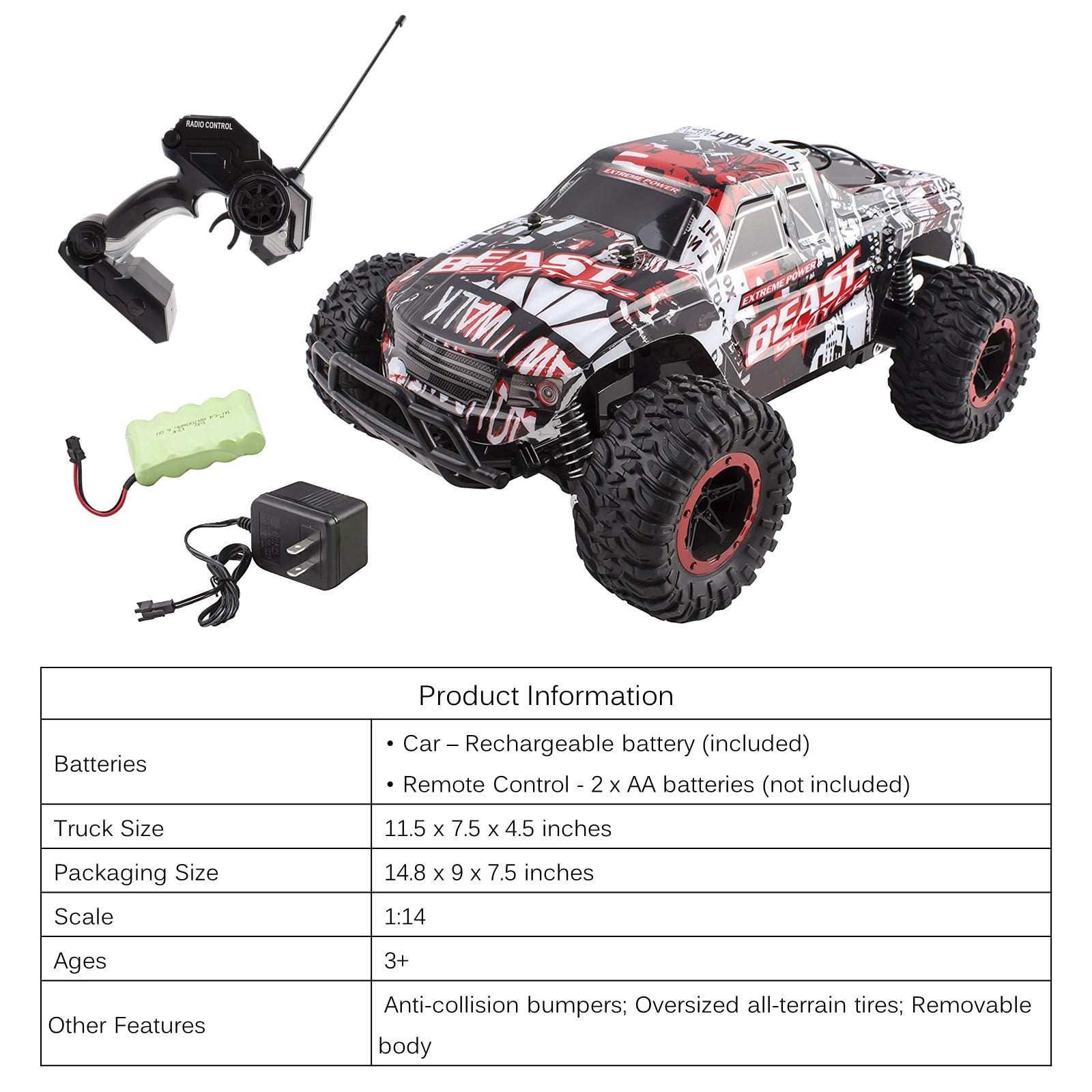 extreme beast remote control car