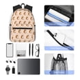 thumbnail image 6 of Lsque Cute Squirrel Classic Casual Backpack - Large Capacity Water-Resistant Backpack for School, Work, Travel, and Outdoor Activities, 6 of 8