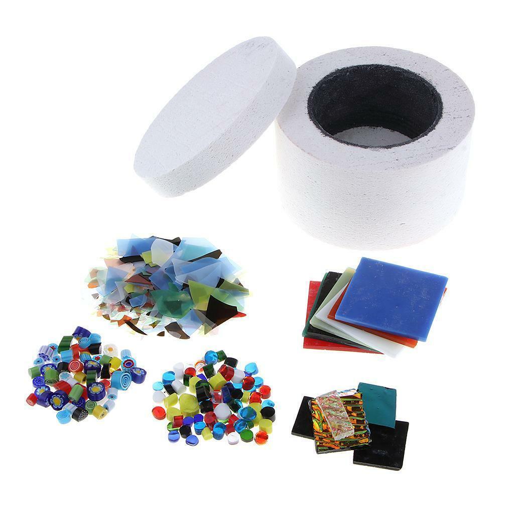 6 Pcs Microwave Kiln Kit Glass Fusing Kit DIY Jewellery Art Making