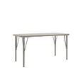 thumbnail image 4 of Tot Mate 23" Rectangular Contemporary Composite Wood Table in Gray, 4 of 5