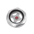thumbnail image 4 of Unique Bargains G1'x1' Male Threaded Aluminum Air Compressor Oil Level Gauge Sight Glass 2Packs, 4 of 5