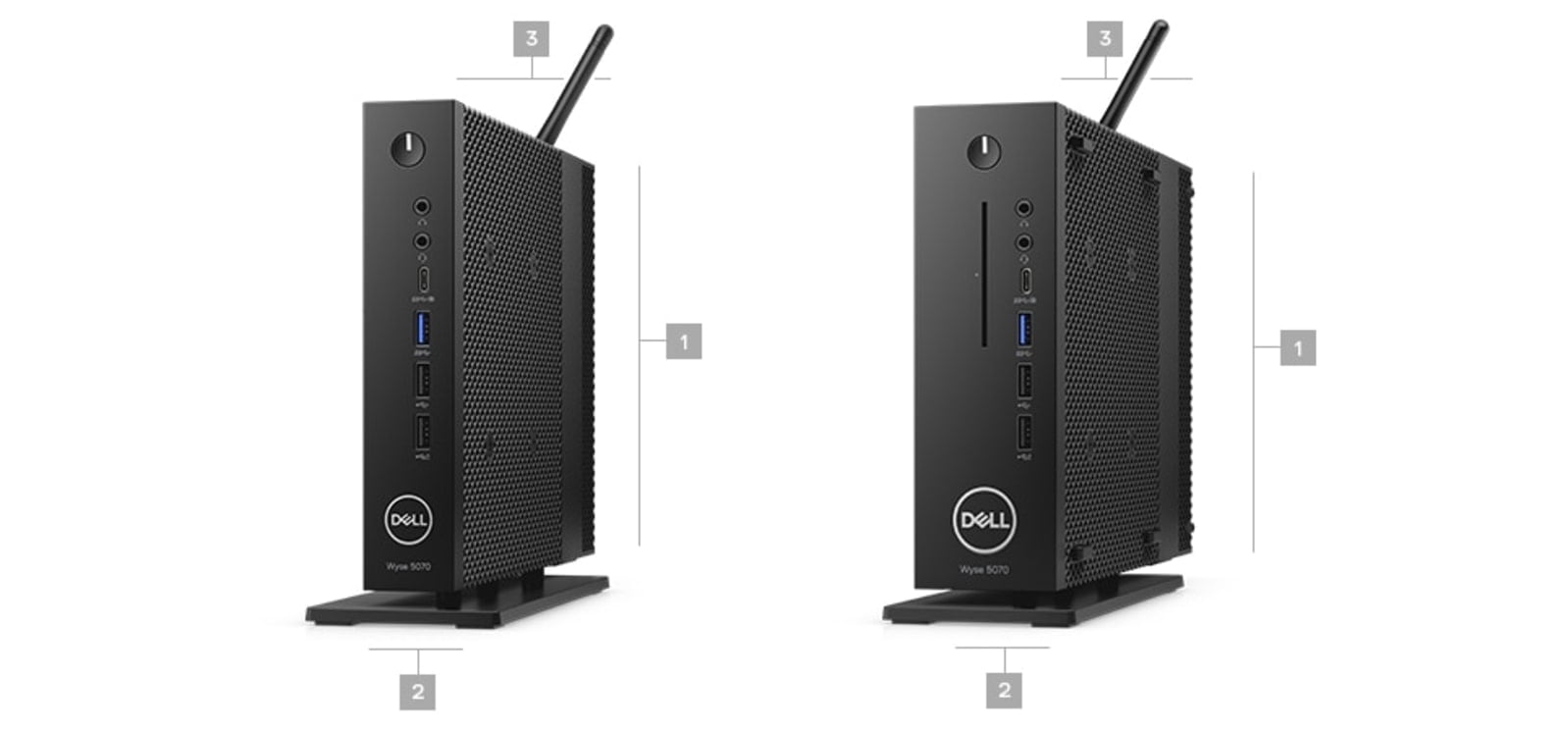 Restored Dell Wyse 5070 Desktop (2018) Core Celeron 32GB SSD 8GB RAM 4 Cores