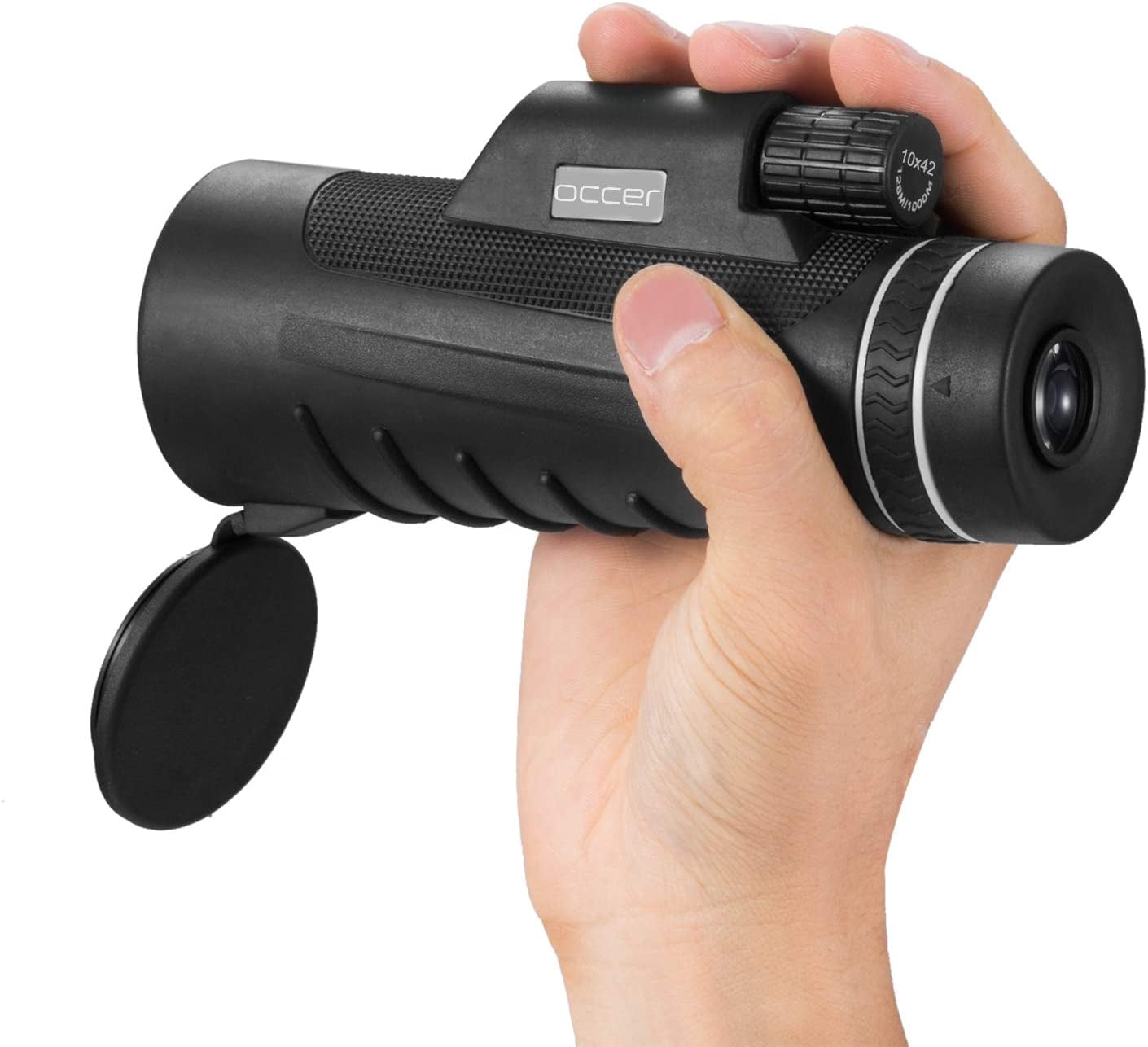 Occer 10X42 High Power Monocular Telescope HD Dual Focus Scope