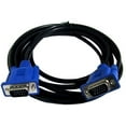 thumbnail image 2 of Hd15 Male To Male Vga Video Cable For Tv Computer Monitor (5Ft, Blue Connector), 2 of 4