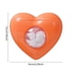 thumbnail image 1 of Caja de almacenamiento de envoltura de plástico montada en la pared Dispensador de película adhesiva en forma de amor (naranja) Sywqhk Libre de BPA, 1 of 3