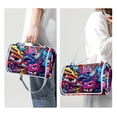 thumbnail image 3 of Graffiti Canvas Beach Blanket - Large Picnic Mat for Outdoor Activities, Sand Proof, Portable and Durable for Beaches, Camping, and Picnics - 200x150cm, 3 of 6