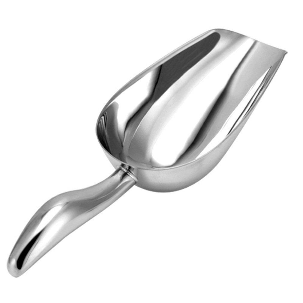 Ice Bucket Scoop Kitchen Ice Makers Bar Freezer Stainless Steel