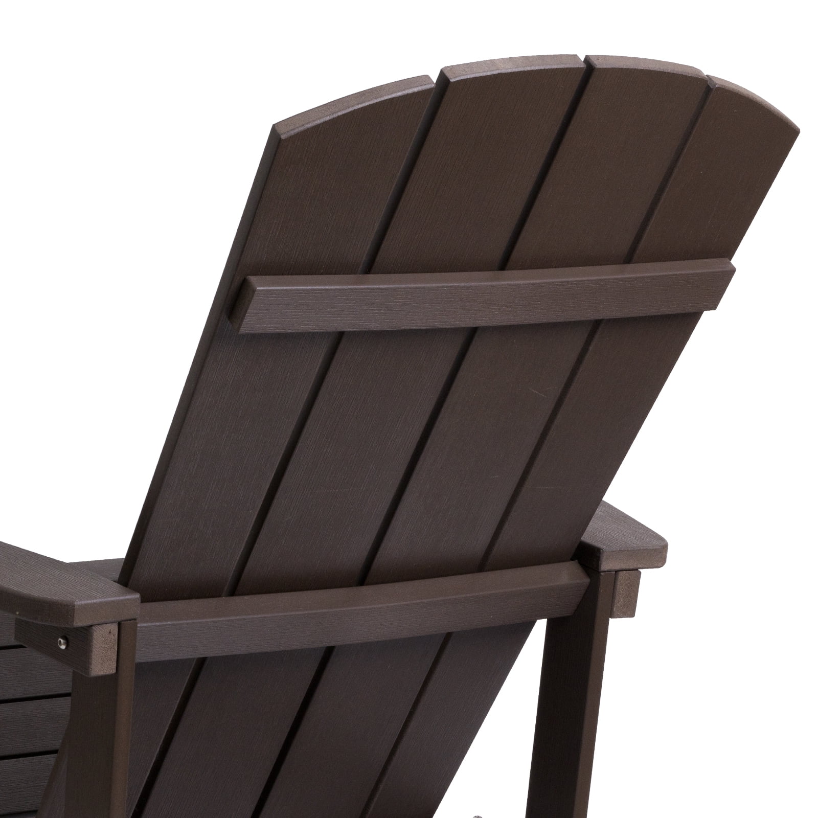 JONPONY Adirondack Chairs Weather Resistant Plastic Fire Pit Chairs Adorondic Plastic Outdoor Chairs Suitable for All Outdoor Areas Seating Lifetime