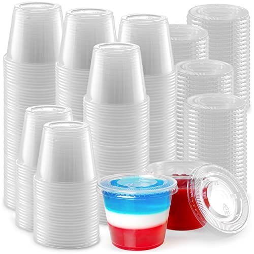 Vasos para Chupitos de Gelatina Simple Craft 5.5 oz 200 Unidades Transparentes