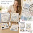 thumbnail image 4 of Sea Glass Art Kit, Welcome to the Family Mosaic Craft with Nursery Scene for DIY Keepsake Home Decor, 5.91 in, 4 of 5
