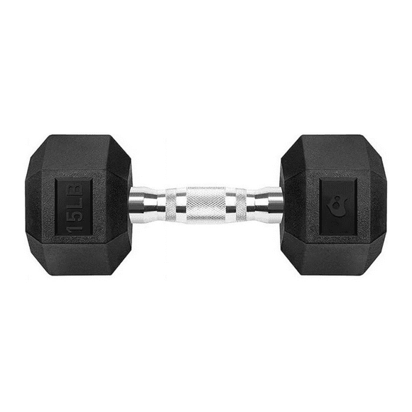 Mancuerna Hexagonal Bluelander de 15Lbs