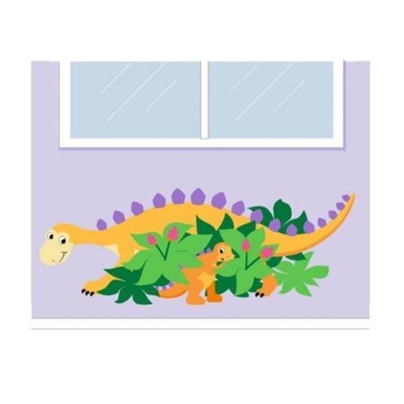 Elephants on the Wall 5-1249 Hide n Seek-a-saurus - Paint It Yourself