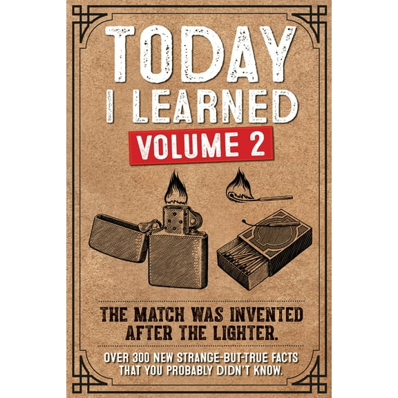 Pre-Owned Today I Learned (Volume 2) Softcover Book (Paperback) 1682349594 9781682349595