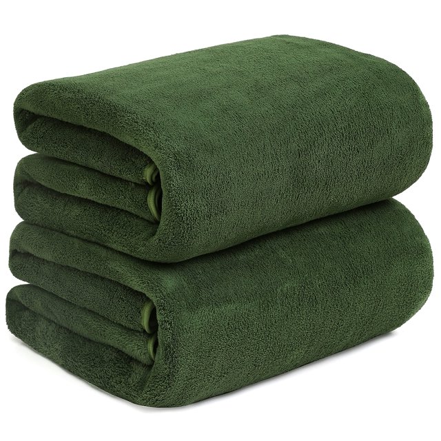Graceaier Ultra Soft Oversize Bath Towels 2 Pack (35" x 70") Quick