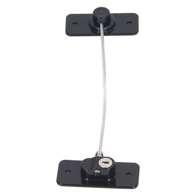 Window Restrictor Locks, Childproof Refrigerator Fridge Freezer Locks With 360 Degree Rotatable Design No Drilling Window Locks For Cabinets, Closets, Cupboard And Toilet