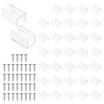 Uxcell LED Strip Light Clips, 80 Pack Mounting Bracket Fixing Clips ...