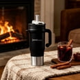 thumbnail image 6 of LEHOZIHEQ Tumbler with Handle, Insulated Tumblers with Lid and Straw, Leakproof Metal Sports Water Bottle Jug, Stainless Steel Travel Coffee Mug, Double Wall Vacuum Thermal Cup, 6 of 9