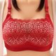thumbnail image 4 of Gibobby Brasier mujer Ropa interior Sexy de talla grande para mujer, estilo, sin anillo de, ajustable, cómodo, sujetador anticaída(Rojo,36), 4 of 4