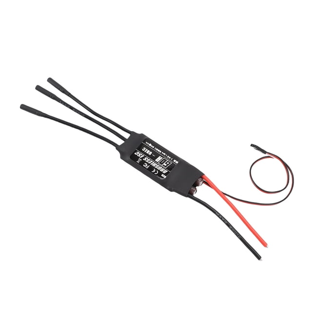 ESC Sin Escobillas Del Avión RC, Conector Hembra Tipo Banana ESC 60A 4,0 Mm Sin Escobillas DIY Para Drones