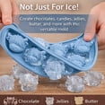 thumbnail image 5 of Mini Highland Cow Ice Cube Mold, 2027 New Adorable 3D Highland Cow Ice Cube Tray, 3D Highland Cow Shaped Silicone Ice Tray, Reusable Cow Ice Cube Mold for Whiskey, Cocktail & Dessert, 5 of 7
