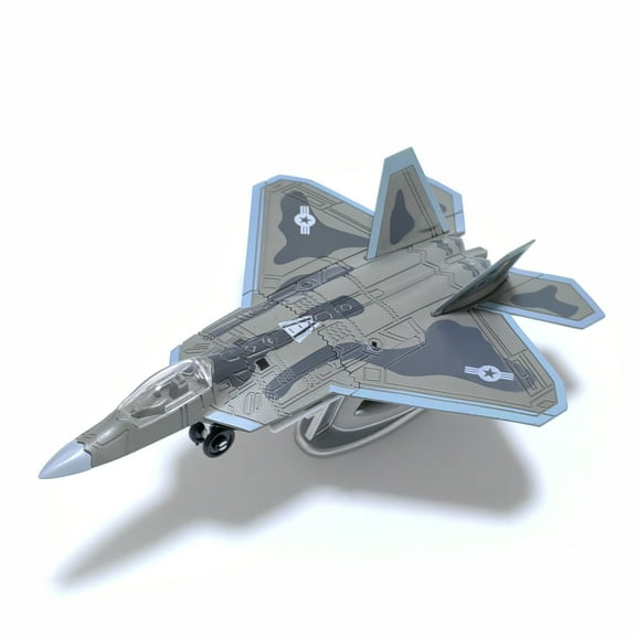 F-22 Fighter 1/100 Scale Plastic Model airplane (including base) Scale model Home placement, collection and decoration Gift