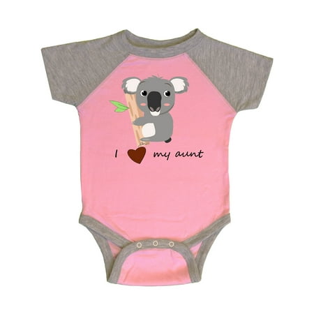 

Inktastic koala (i love my aunt) Gift Baby Boy or Baby Girl Bodysuit