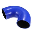 thumbnail image 1 of 80 mm 3,15 "ID 135 grados codo silicona reductor manguera tubo curva Turbo agua Intercooler azul, 1 of 1