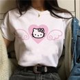 thumbnail image 1 of Camiseta de Manga Y2k de Anime japonés Hello Kitty para mujer, novedad de 2024, 1 of 5