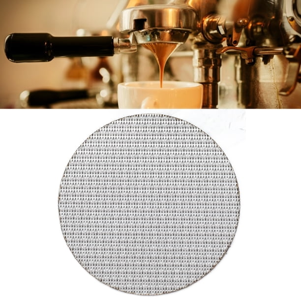 Portafiltro De Café Puck Screen Filtro De Acero Inoxidable La Finura De 50 μm Promueve La Extracción Completa Alta Resistencia Sinterización De Múltiples Capas