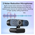 thumbnail image 2 of Webcam Ultra HD 4K/2K/1080P Web Camera EMEET C60E Autofocus USB Computer Camera For Streaming/ Video Call/Conference SmartCam ,Easy to Operate, 2 of 4