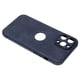 thumbnail image 5 of Diseño único Funda de cuero de lujo para teléfono comercial Antideslizante Resistente a caídas Funda protectora ultra delgada Azul para iPhone 13 Pro Max, 5 of 8