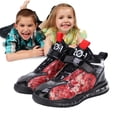 thumbnail image 4 of Espadrilles pour Enfants Chaussures de Course pour Enfants Chaussures de Sport pour Garçons Espadrilles Élégantes Chaussures de Sport Respirantes Enfants Garçons Espadrilles à la Mode Enfant Respirantes Antidérapantes Imprimées Sport Course, 4 of 8
