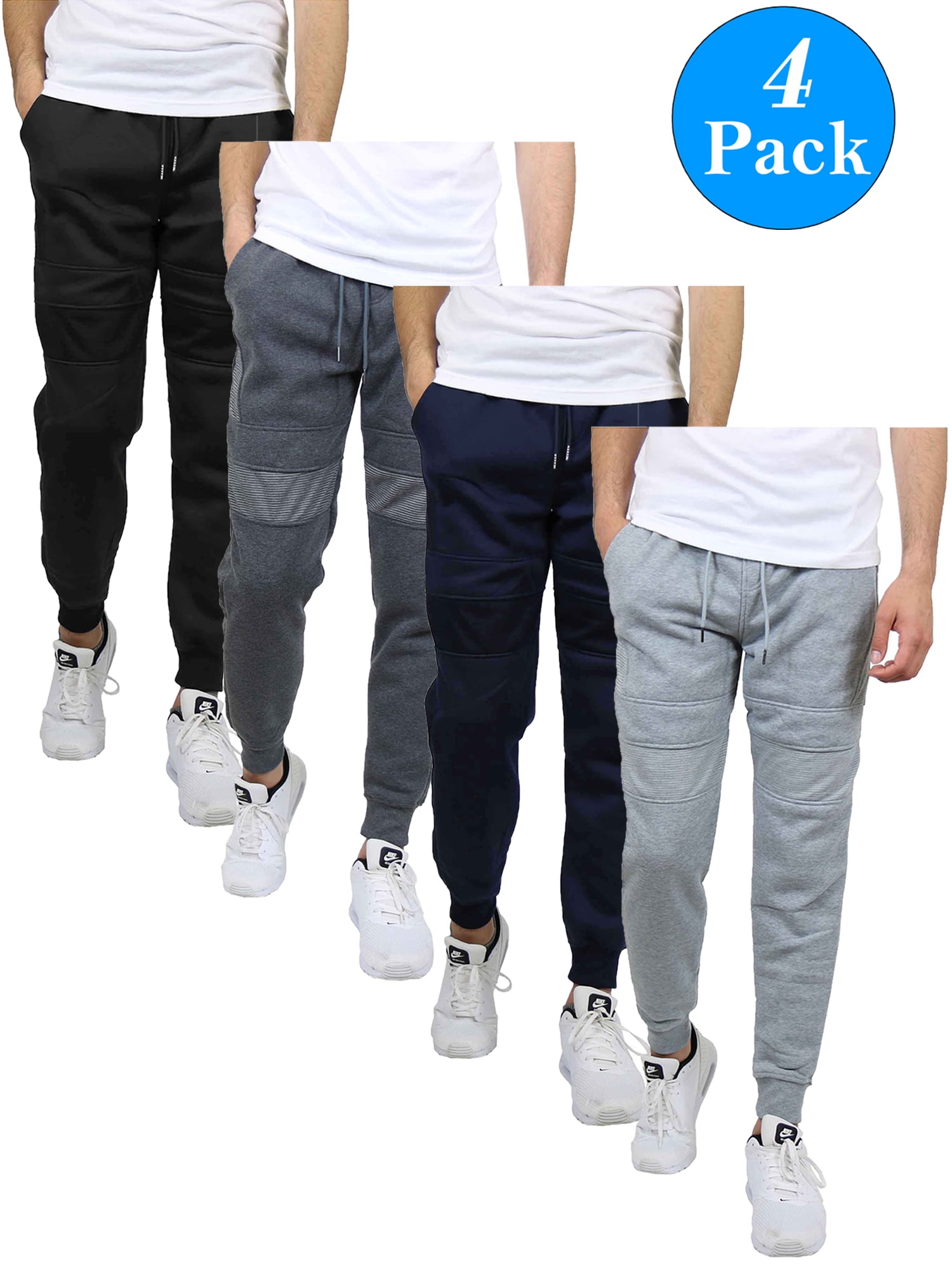 galaxy by harvic men's joggers