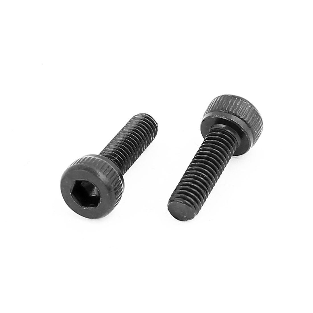 50Pcs Black M3 x 10mm Alloy Steel Hex Bolt Socket Head Cap Machine