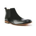 thumbnail image 2 of Gino Vitale Men's Wingtip Brogue Two-Tone Chelsea Boots&nbsp;, 2 of 2