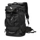 thumbnail image 5 of Bolsa de viaje al aire libre de mochila para hombres mochilas de correa ajustable con compartimento de zapato mochila casual para mochilero, 5 of 8