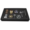 thumbnail image 1 of Silver Avengers Iron Man Keychain Captain America Keychain Thanos Metal Keychain Accessory Set, 1 of 6
