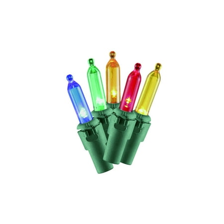 100 Multi-Color LED Twinkle String Lights 22.4 ft by Holiday Time