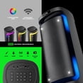 thumbnail image 5 of Bocina Alienpro Moon con 30 Watts RMS, Bluetooth, TF, USB e ilimunación Led Negra, 5 of 5