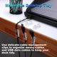 thumbnail image 4 of 16 clips adhesivos para cables, soporte multiusos para cables, clips para cables, organizador de cables para coche, gestión de cables, soporte para cables para coche, 4 of 5