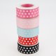 thumbnail image 5 of Cinta decorativa de regalo Unique Bargains 0.98"x29.53' diseño de patrón azul claro, 5 of 5