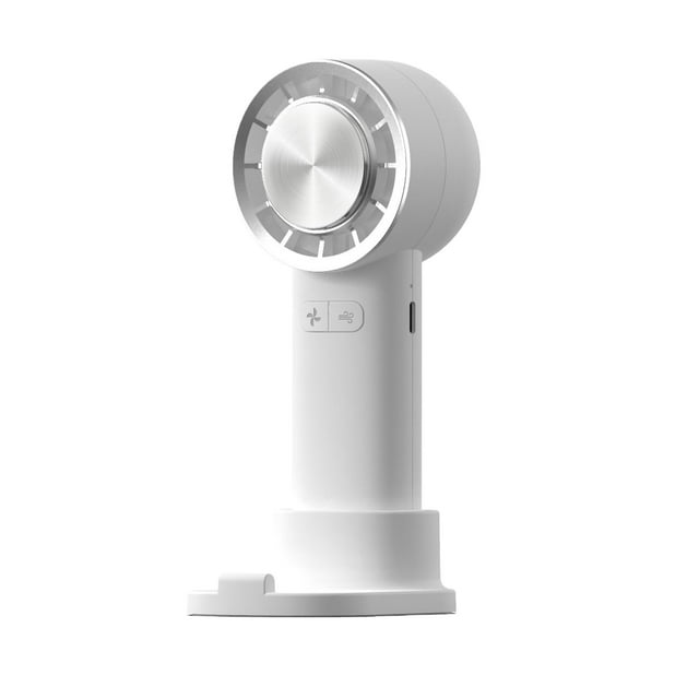 Maytalsory USB Outdoor Portable Handheld Fan With Semiconductor Refrigeration For Quick Cooling Three Wind 133 white