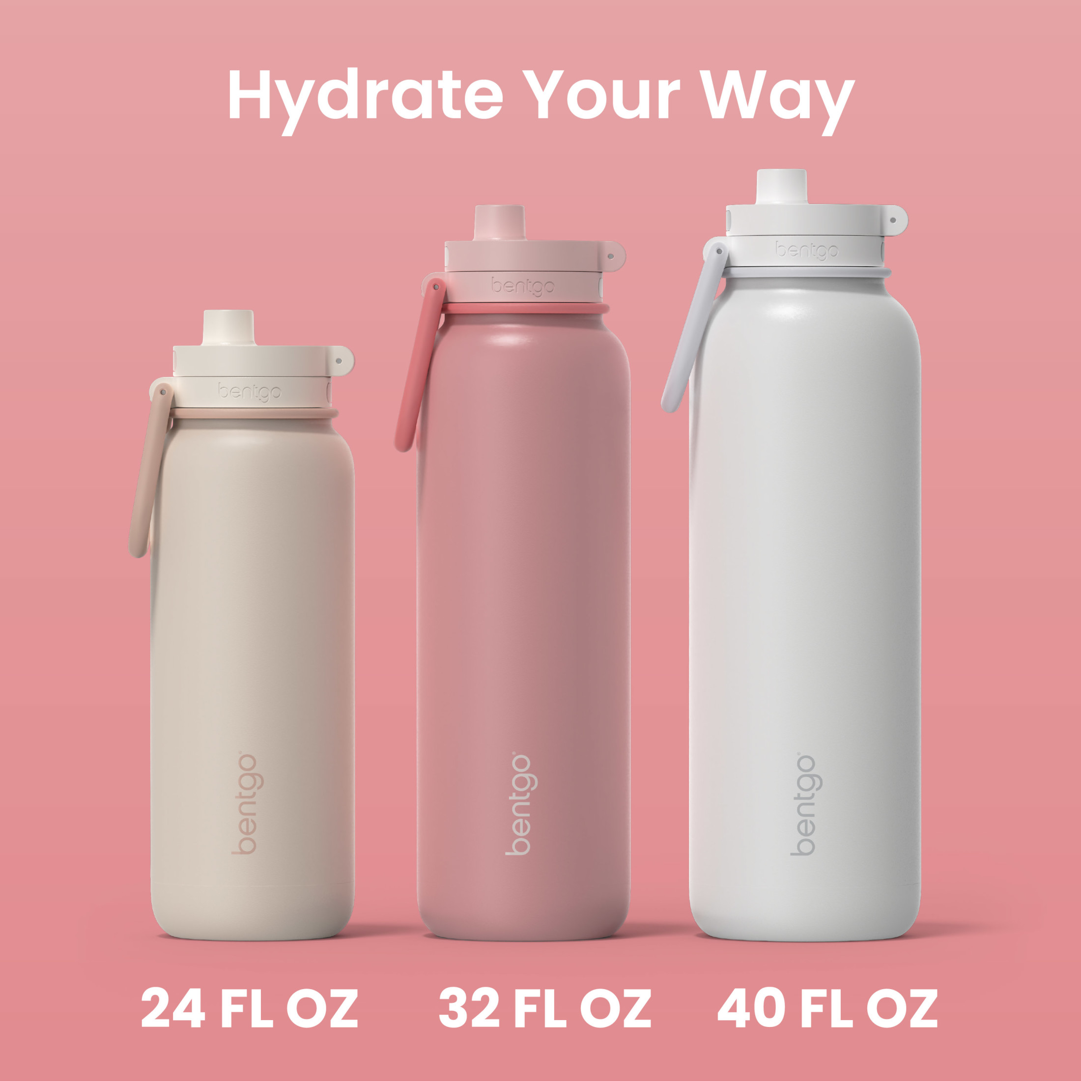 Bentgo Flip 2-in-1 Insulated Water Bottle, 32 oz photo 5
