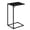 black, variant on Heavy-Duty Black Adjustable Height C-Shaped End Tables, Extra Sturdy Side Tables for Couch and Bed, Thickened Frame Snack Tables