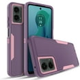 thumbnail image 4 of Innens for Moto G/G Play 5G 2024 6.5inch Shockproof Hybrid Armor Phone Case Cover, Pink, 4 of 14