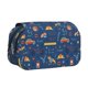 thumbnail image 1 of Disketp French Bulldog Dog In Beret Estuche de Lápices de Doble Capa con Tapa Abatible y Cremallera, Organizador Escolar para Adolescentes y Adultos, 1 of 7