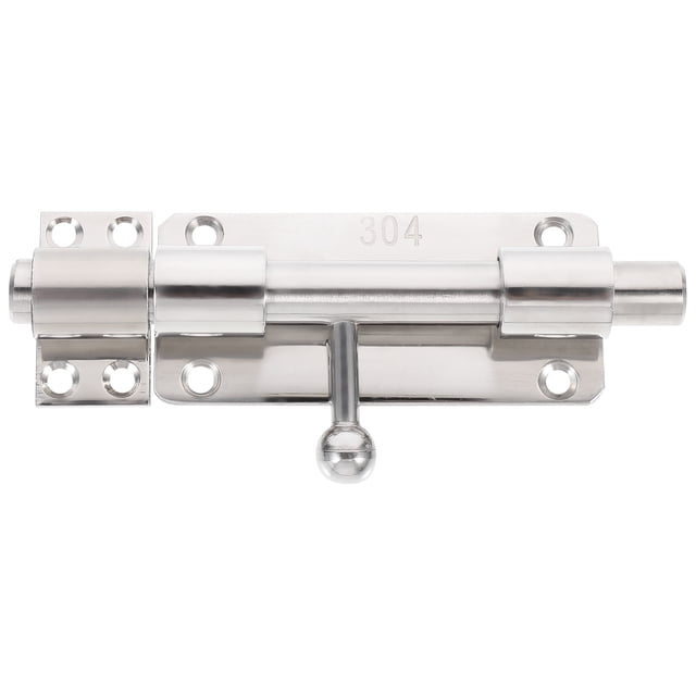 WHAMVOX 1Ud Pestillo De Puerta Para Hogar Inoxidable Resistente Plata