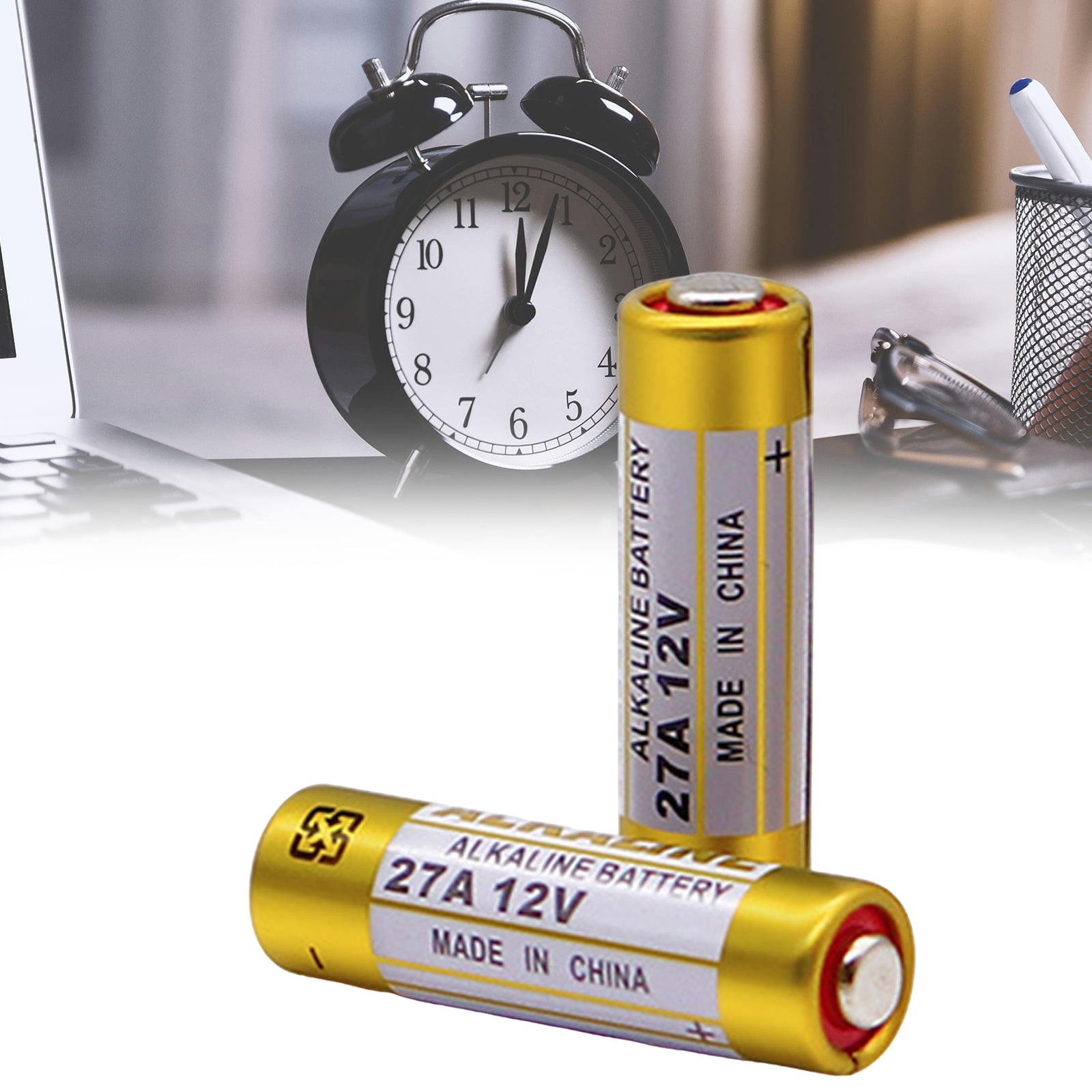 1 Sheet 27A 12V Alkaline Batteries Garage Door Opener Dry Cell Replacement for A27 V27A LR27A WE27A L828